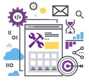 contractor digital marketing icon