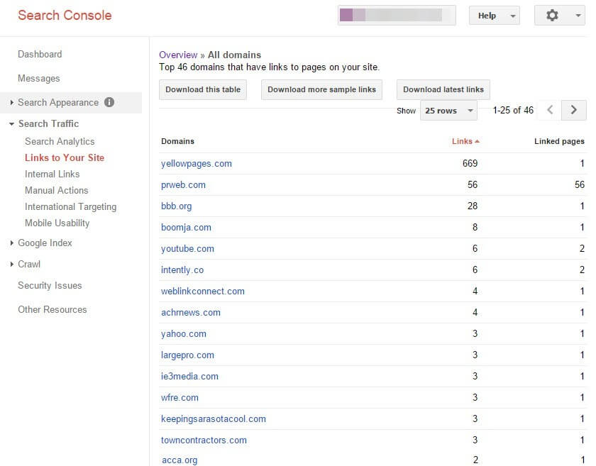 google-search-console-links-to-your-site