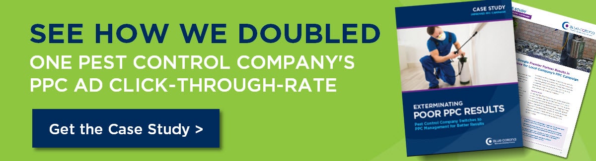pest control online markeitng case study for PPC