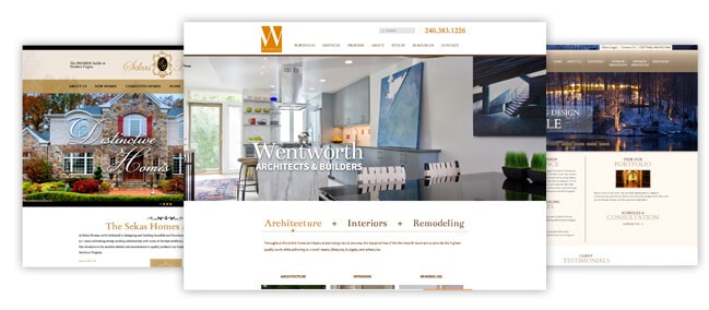 Website design services for contractors and websites for small businesses