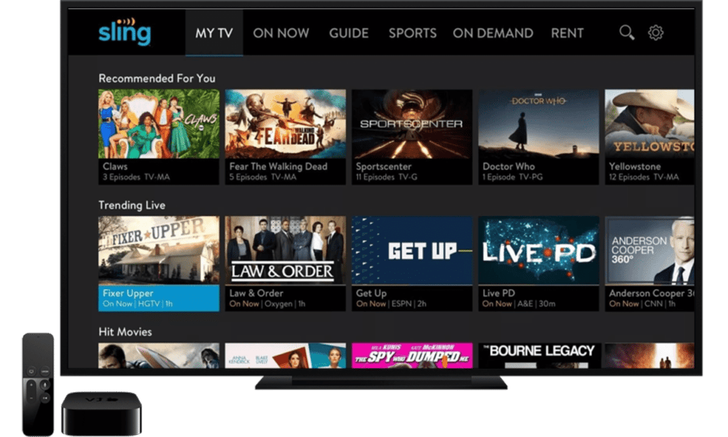 OTT advertising on Sling